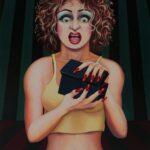 Pandoras Neugier - gemalt von Lothar Bergmann